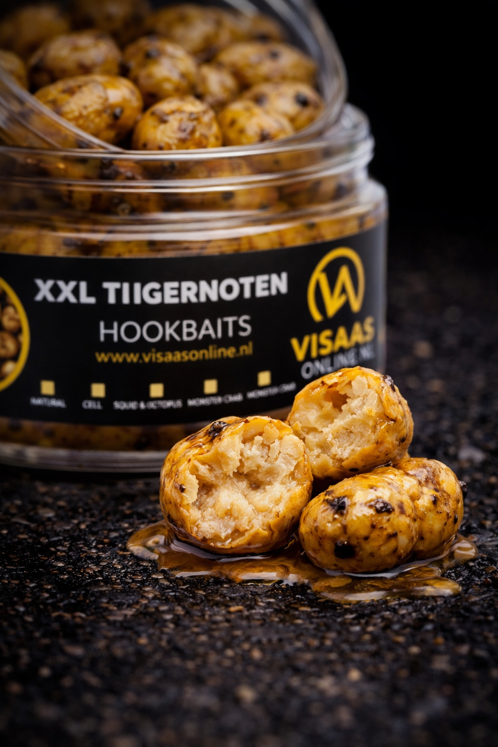 XXL TIJGERNOTEN HOOKBAITS